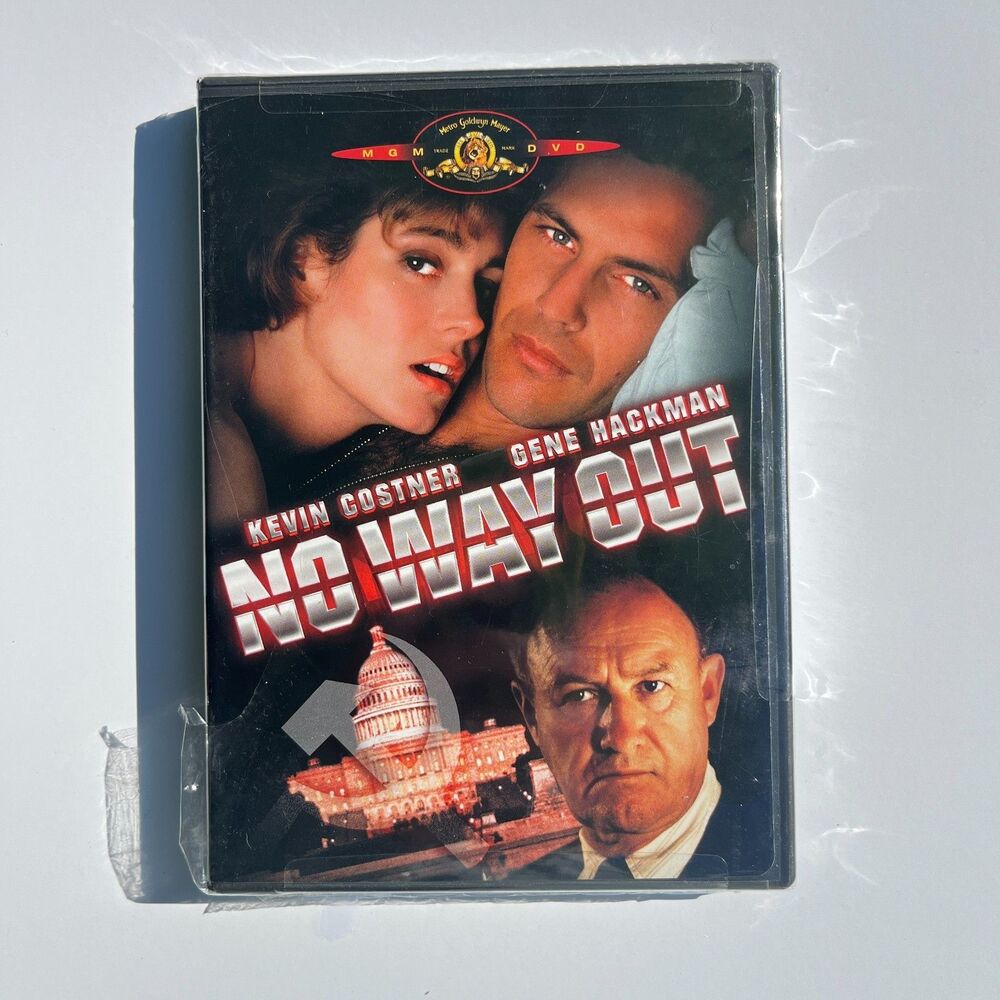 No Way Out (1987, DVD) New Sealed Kevin Costner
